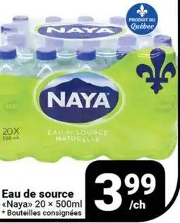 Pasquier Eau de source Naya offer