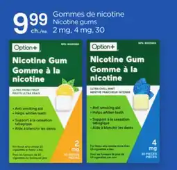 Proxim Option + Nicotine gums offer