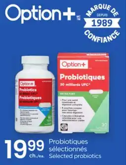 Proxim OPTION+ Selected probiotics offer