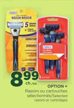 Proxim OPTION + Selected razors or cartridges offer