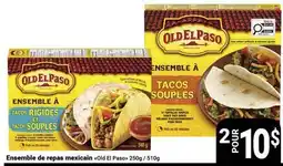 Pasquier Ensemble de repas mexicain Old El Paso offer