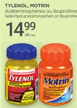 Proxim TYLENOL, MOTRIN Selected acetaminophen or ibuprofen offer