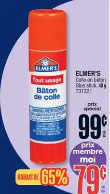 Jean Coutu ELMER'S Glue stick offer