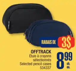 Jean Coutu OFFTRACK Selected pencil cases offer