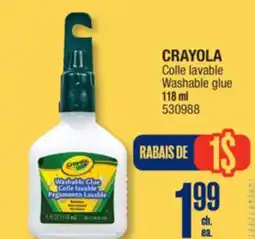 Jean Coutu CRAYOLA Washable glue offer