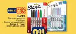 Jean Coutu SHARPIE Selected permanent markers offer