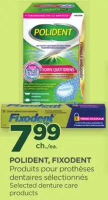 Proxim POLIDENT, FIXODENT Selected denture care products offer
