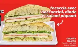Metro SANDWICH FOCACCIA | FOCACCIA SANDWICH offer
