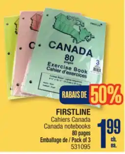 Jean Coutu FIRSTLINE Cahiers Canada Canada notebooks offer