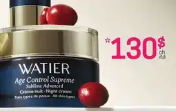 Uniprix WATIER Age Control Supreme Sublime Advanced offer
