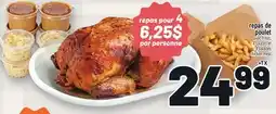 Metro REPAS DE POULET | CHICKEN MEAL offer