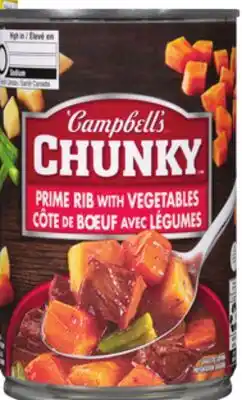 Giant Tiger Campbell's Chunky Habitant or Campbell' Chunky offer