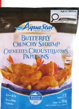 Giant Tiger Aqua Star frozen breaded Shrimp offer