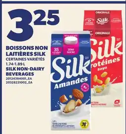 Provigo BOISSONS NON LAITIÈRES SILK, 1.74-1.89 L | SILK NON-DAIRY BEVERAGES offer