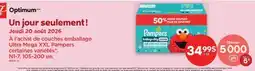 Maxi ULTRA MEGA XXL PAMPERS offer
