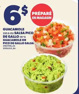 Provigo GUACAMOLE, 255 G OU SALSA PICO DE GALLO, 187 G offer