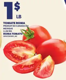 Provigo TOMATE ROMA | ROMA TOMATO offer