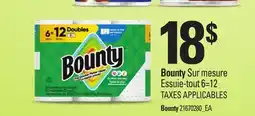 Provigo BOUNTY SUR MESURE ESSUIE-TOUT, 6=12 | BOUNTY offer