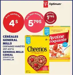 Provigo CÉRÉALES GENERAL MILLS, 297-437 G | GENERAL MILLS CEREAL offer
