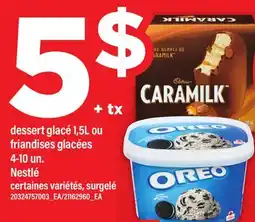 Maxi DESSERT GLACÉ, 1,5L OU FRIANDISES GLACÉES, 4-10 UN. NESTLÉ offer