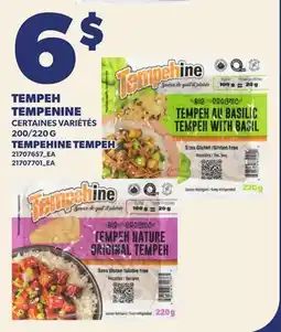 Provigo TEMPEH TEMPENINE, 200/220 G | TEMPEHINE TEMPEH offer