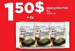 Maxi ALGUES GRILLÉES PALDO offer