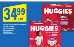 Maxi COUCHE EMBALLAGE ÉCONO HUGGIES | ECONO PACK DIAPERS, N-8, 60-208 UN offer