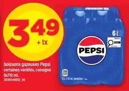 Maxi BOISSONS GAZEUSES PEPSI offer