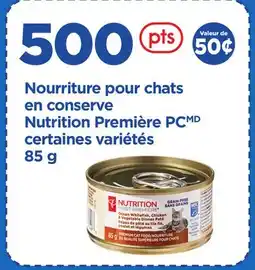 Maxi NOURRITURE POUR CHATS EN CONSERVE NUTRITION PREMIÈRE PC offer