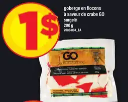 Maxi GOBERGE EN FLOCONS À SAVEUR DE CRABE GO offer