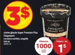 Maxi CRÈME GLACÉE SUPER PREMIUM PLUS CHAPMAN'S offer