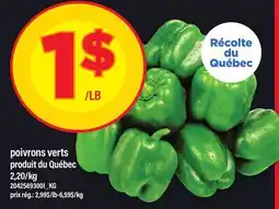 Maxi POIVRONS VERTS offer