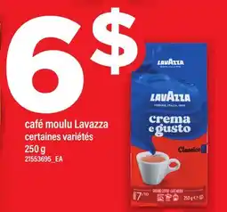 Maxi café moulu Lavazza offer