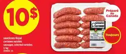 Maxi SAUCISSES ROYAL | SAUSAGES offer