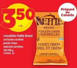 Maxi CROUSTILLES KETTLE BRAND | POTATO CHIPS, 156/198 G offer