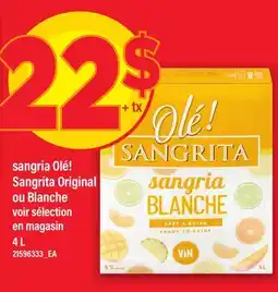Maxi SANGRIA OLÉ! offer