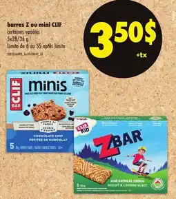 Maxi BARRES Z OU MINI, 5X28/36 G offer