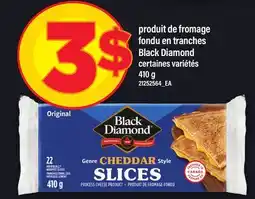Maxi PRODUIT DE FROMAGE FONDU EN TRANCHES BLACK DIAMOND offer