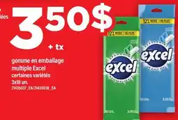 Maxi GOMME EN EMBALLAGE MULTIPLE EXCEL, 3X18 UN offer