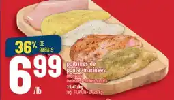 Marché Adonis poitrines de poulet marinées | marinated chicken breasts offer