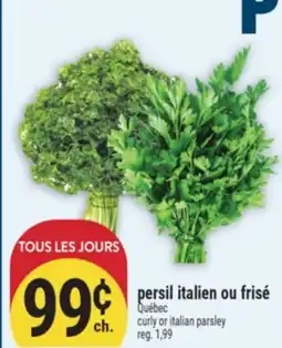 Marché Adonis PERSIL ITALIEN OU FRISÉ | CURLY OR ITALIAN PARSLEY offer