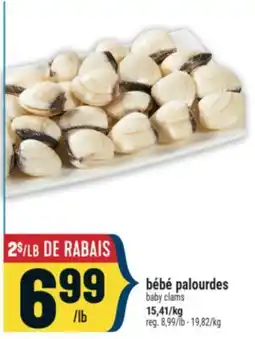 Marché Adonis BÉBÉ PALOURDES | BABY CLAMS offer