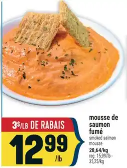 Marché Adonis smoked salmon mousse offer