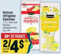 Marché Adonis BOISSON RÉFRIGÉRÉE SELECTION | SELECTION REFRIGERATED DRINK offer