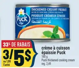 Marché Adonis crème à cuisson épaissie Puck offer