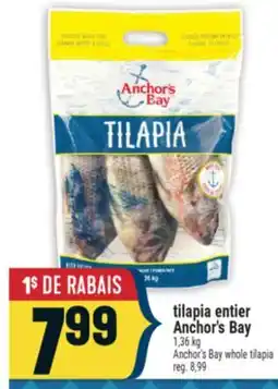 Marché Adonis TILAPIA ENTIER ANCHOR'S BAY | ANCHOR'S BAY WHOLE TILAPIA offer