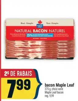 Marché Adonis bacon Maple Leaf offer
