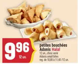 Marché Adonis PETITES BOUCHÉES ADONIS HALAL | ADONIS SMALL BITES offer