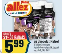 Marché Adonis lait aromatisé au chocolat Natrel offer