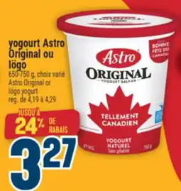 Marché Adonis YOGOURT ASTRO ORIGINAL OU IÖGO | ASTRO ORIGINAL OR IÖGO YOGURT offer